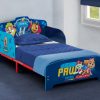 Delta Children Shop By Character | Paw Patrol Wood & Metal Toddler Bed