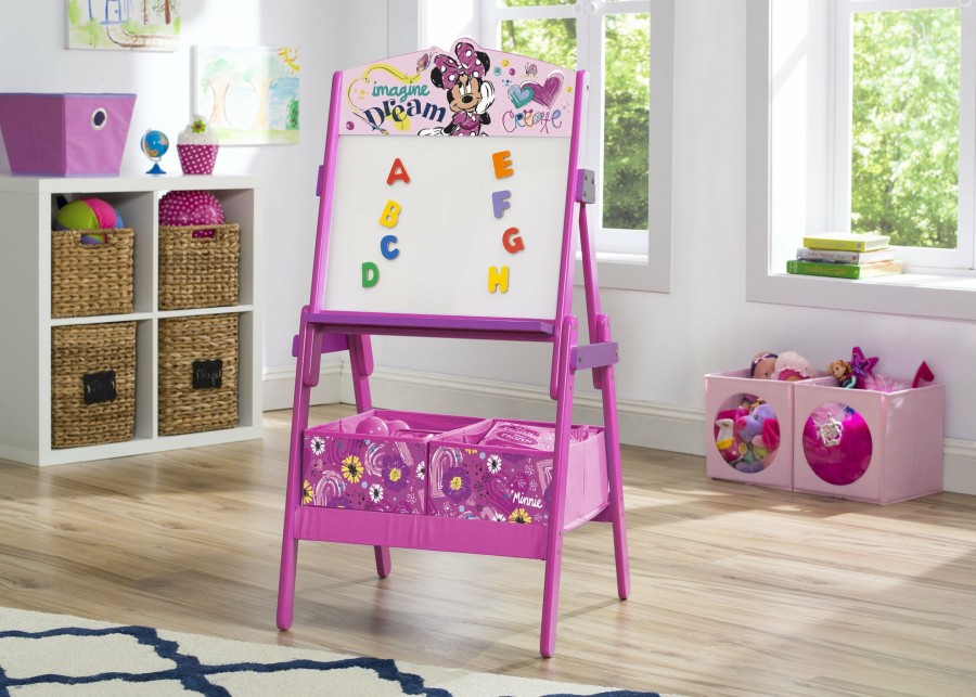 Delta Children Easels | Minnie Mouse Wooden Activity Easel