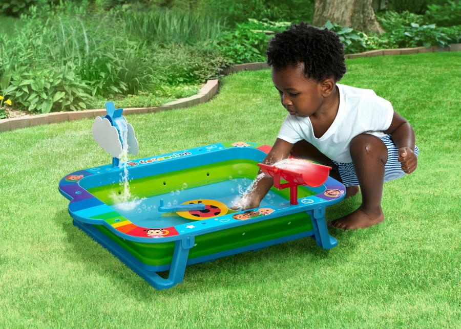 Delta Children Water Tables | Cocomelon Water Activity Table - Collapsible & Portable