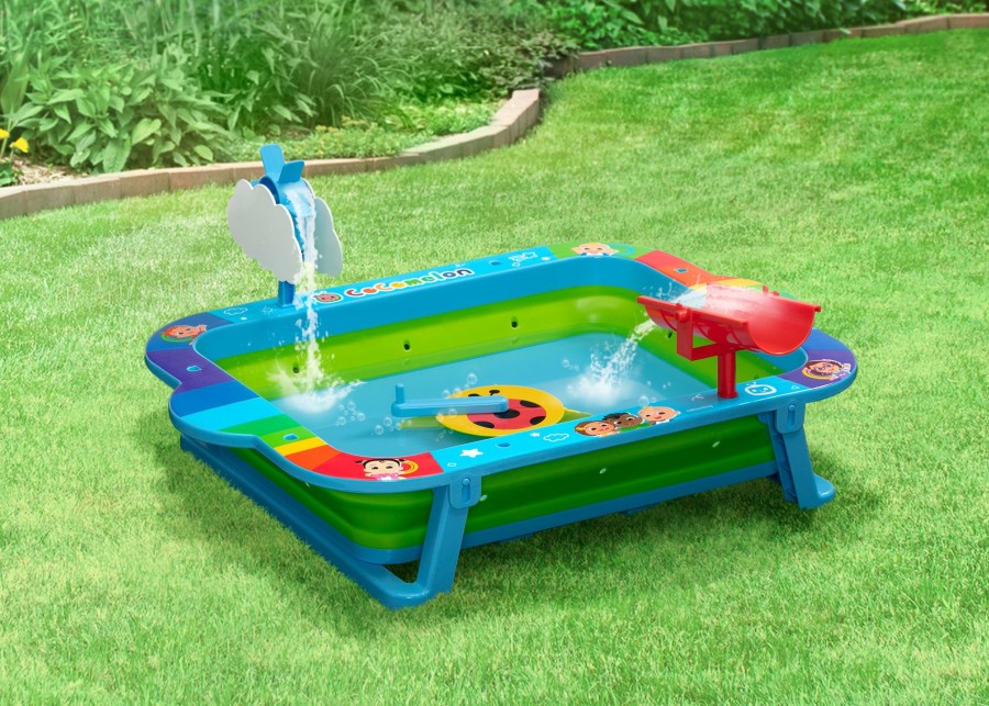 Delta Children Water Tables | Cocomelon Water Activity Table - Collapsible & Portable