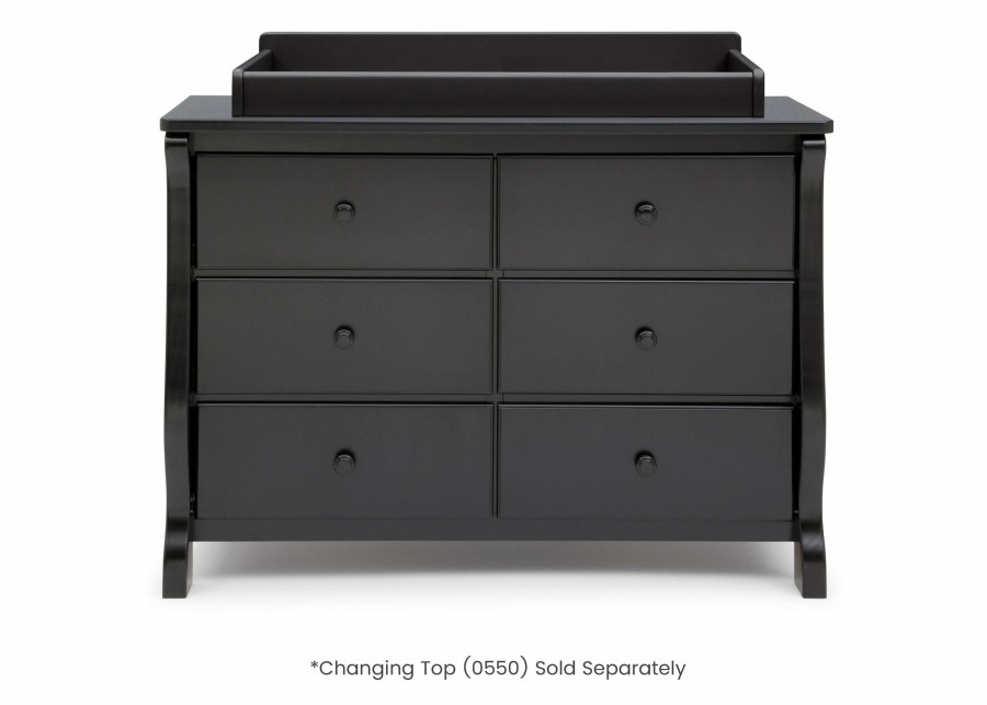 Delta Children Dressers & Changing Tables | Canton / Eclipse 6 Drawer Dresser With Interlocking Drawers