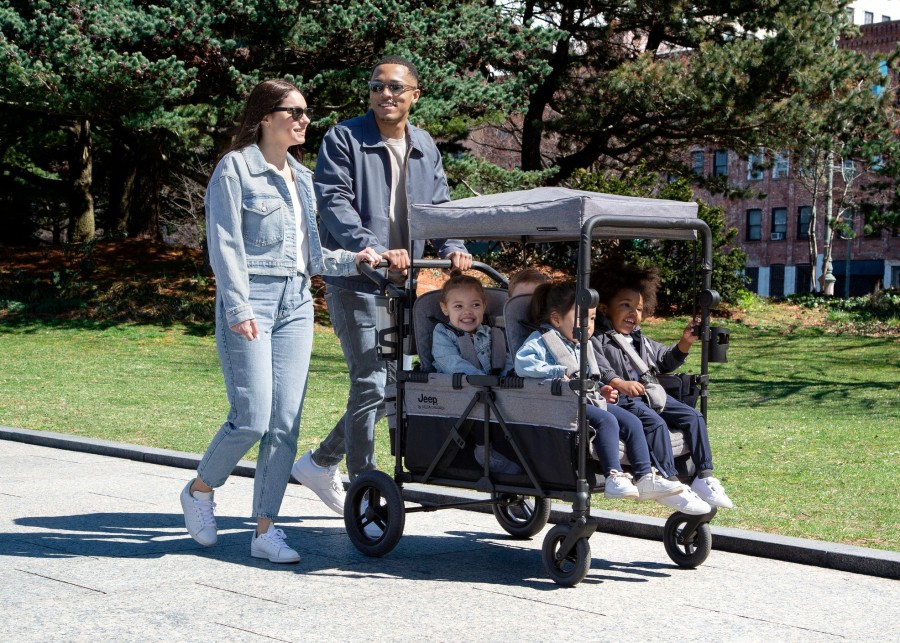 Jeep Wagons | Jeep Wrangler Deluxe 4 Seater Stroller Wagon