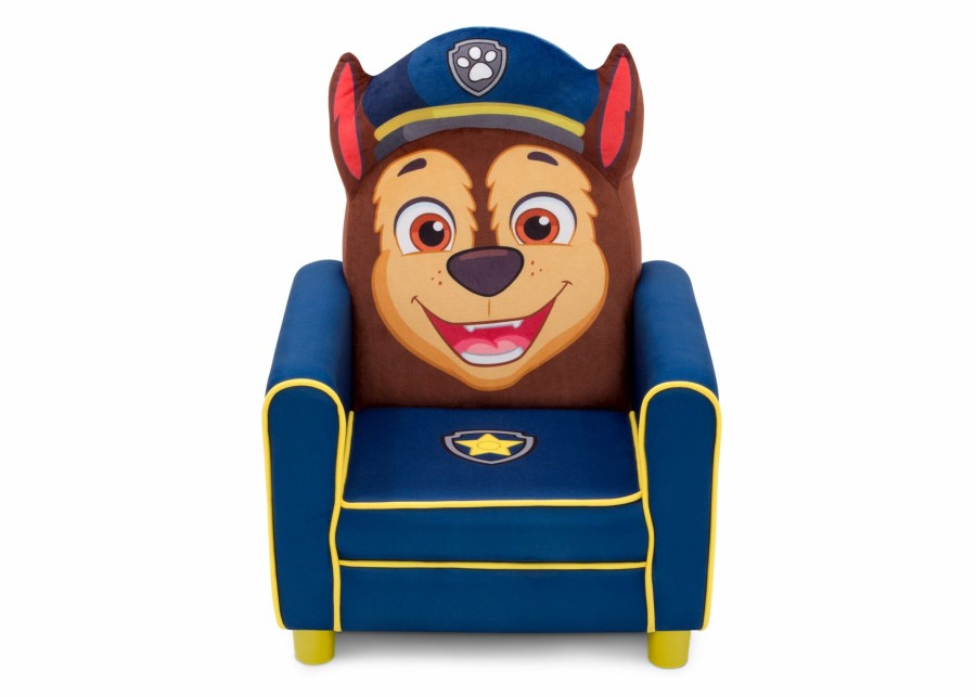 Delta Children Shop By Character | Paw Patrol Chase Figural Upholstered Kids Chair