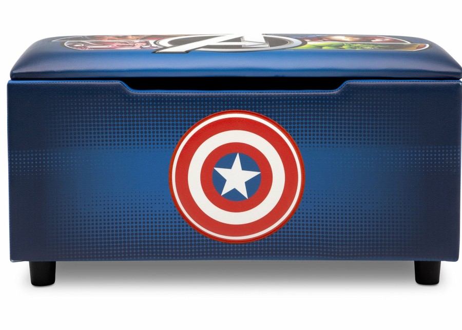 Delta Children Kids' Chairs | Avengers Upholstered Storage Bench For Kids