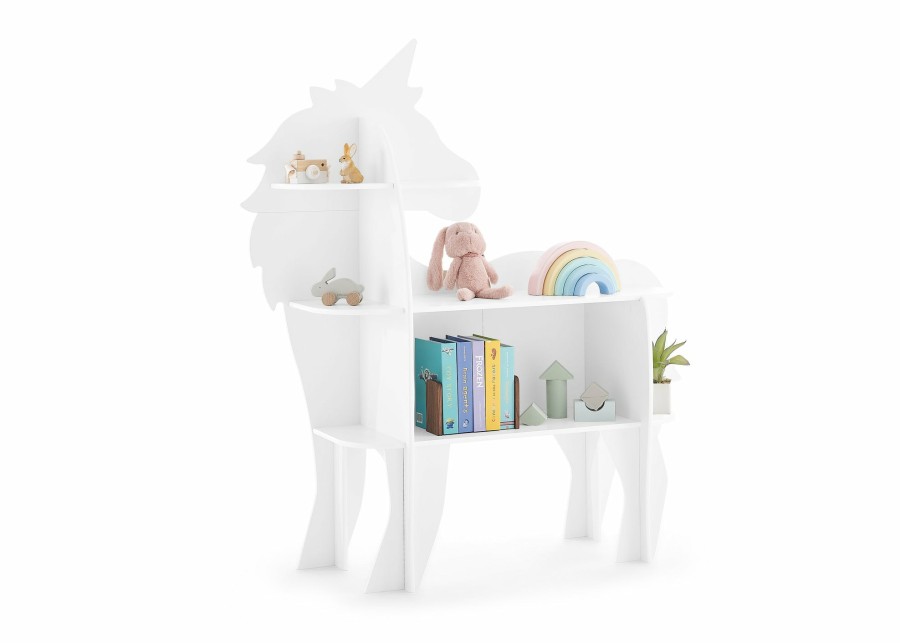 Delta Children Book & Toy Storage | Unicorn Bookcase