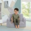 Delta Children Kids' Chairs | Cozee Flip-Out Sherpa 2-In-1 Convertible Chair To Lounger For Kids