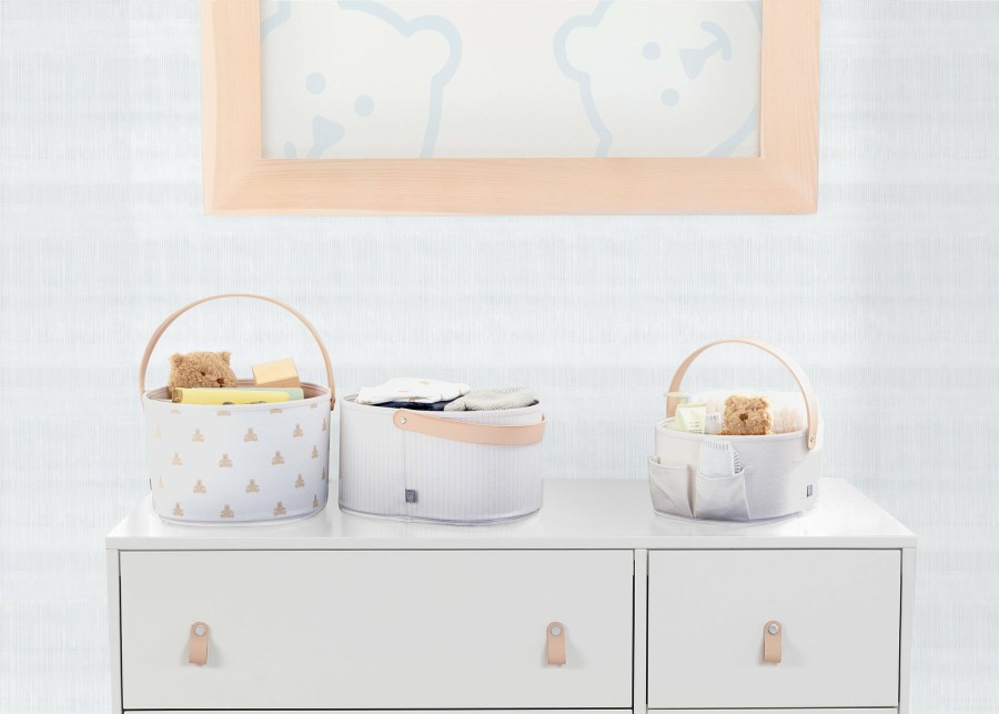 babyGap by Delta Children Babygap | Babygap 3-Pack Nested Fabric Storage Bins With Handles