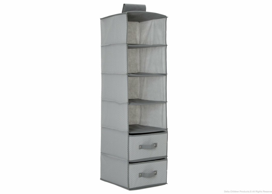 Delta Children Storage & Organization | 6 Shelf Storage With 2 Drawers