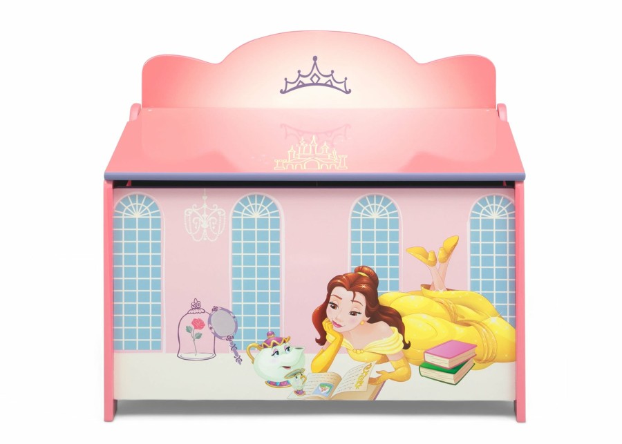 Delta Children Book & Toy Storage | Princess Deluxe Toy Box