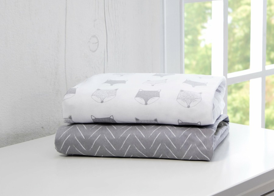 Delta Children Sheets & Mattress Covers | Indie Fox Fitted Crib Sheets - 2 Pack