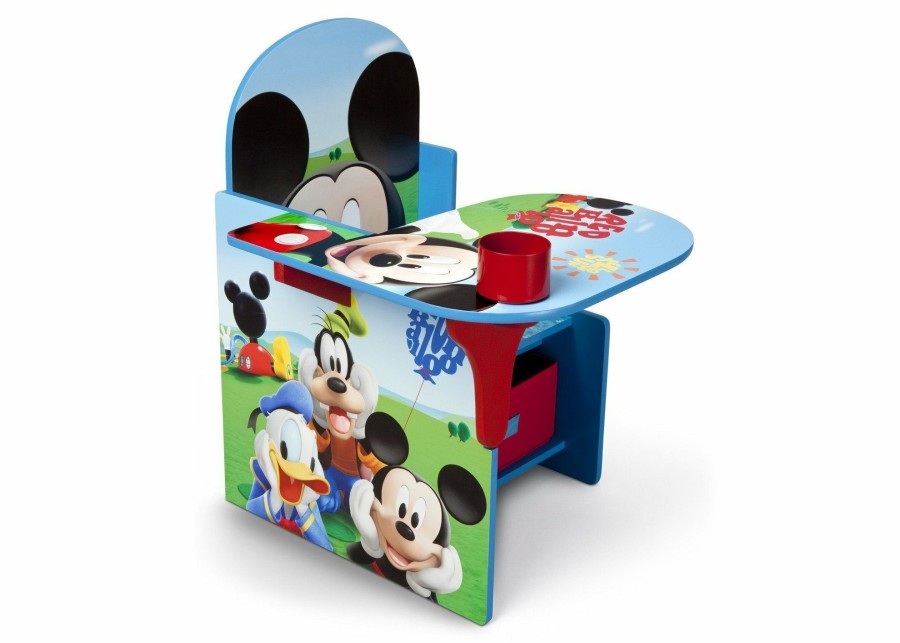 Delta Children Activity Desks | Mickey Mouse Chair Desk With Storage Bin