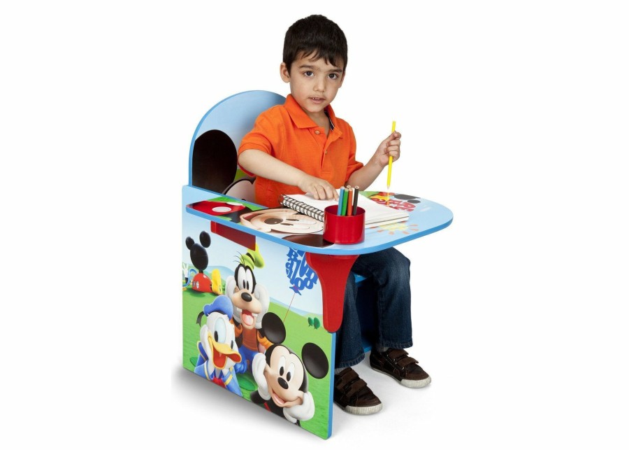 Delta Children Activity Desks | Mickey Mouse Chair Desk With Storage Bin