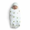 Delta Children Swaddles, Blankets & Sleep Sacks | 100% Cotton Flannel Baby Receiving Blankets - 4 Pack