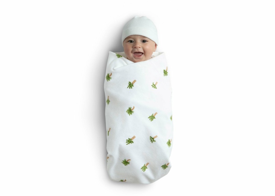 Delta Children Swaddles, Blankets & Sleep Sacks | 100% Cotton Flannel Baby Receiving Blankets - 4 Pack